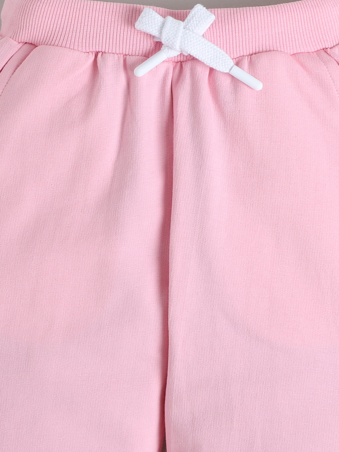 Polka Tots Full sleeve 'You've Got This' Hooded Sweatshirt & Co-ord Jogger Set - Pink & Blue