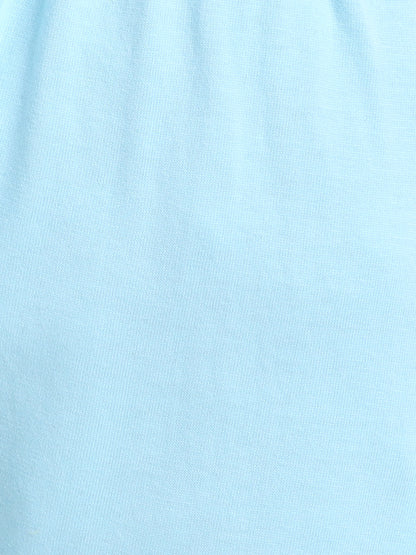 Polka Tots Baby Onesie Newborn Outfit Set – Soft Cotton Pear Print Half Sleeves Onesie with Leggings (Yellow & Blue)