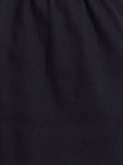 Polka Tots Baby Onesie Newborn Outfit Set – Soft Cotton Elephant Print Half Sleeves Onesie with Leggings (Orange & Black)