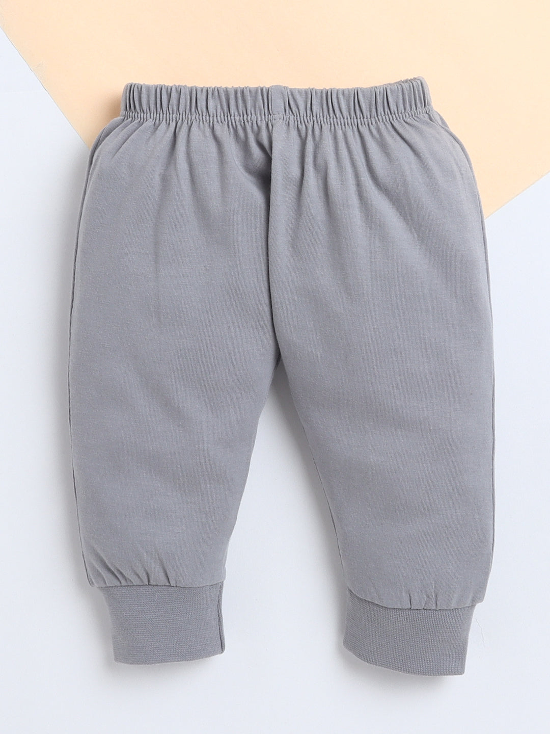 Polka Tots Baby Onesie Newborn Outfit Set – Soft Cotton Koala Need Hug Print Half Sleeves Onesie with Leggings (Pink & Grey)