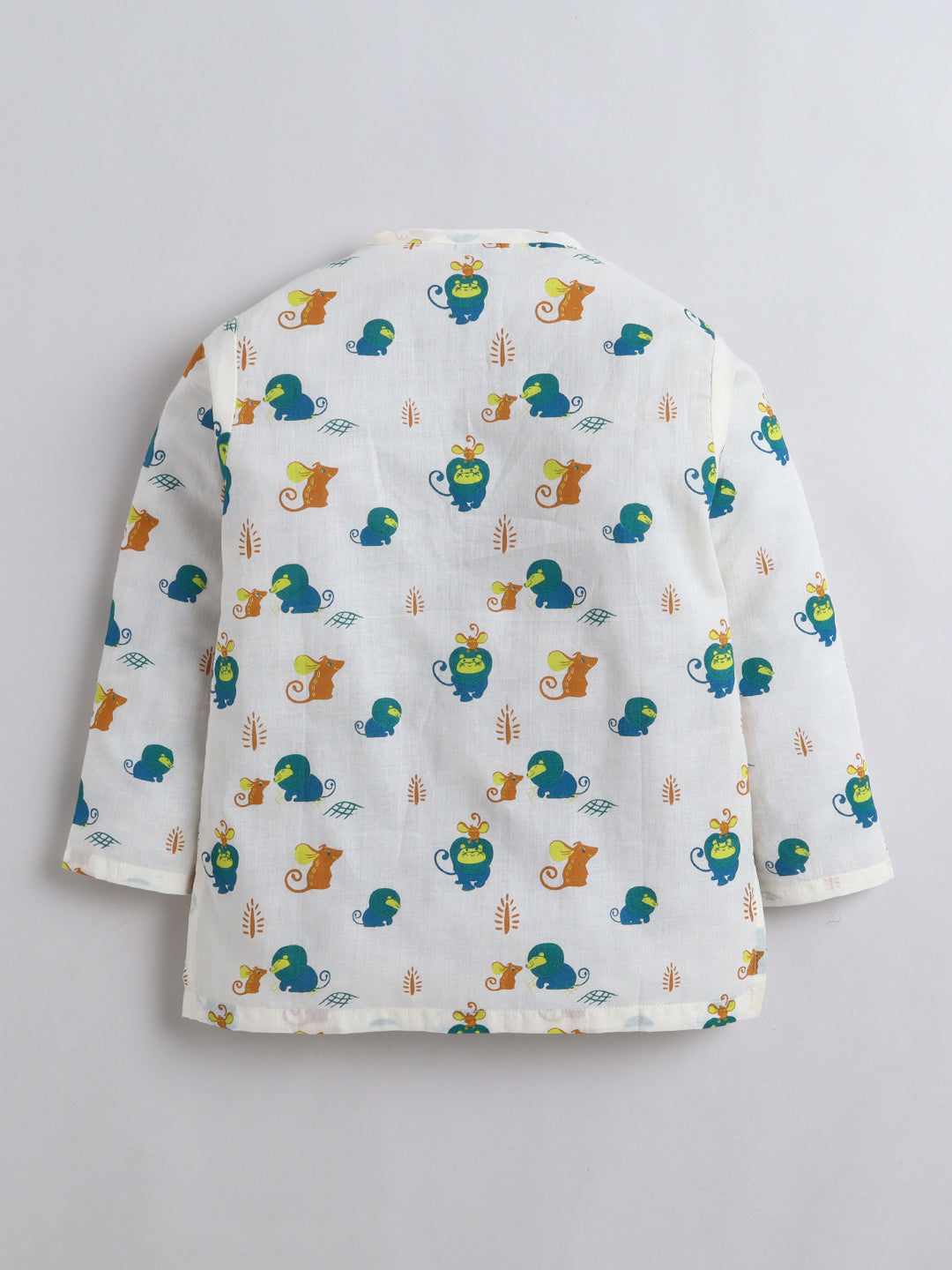 Polka Tots  Nanhe Dost print Night wear Kurta Pajama