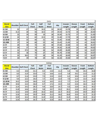 Polka Tots Full Sleeve Leaf Embroidery Angrakha Top With Dhoti - Yellow