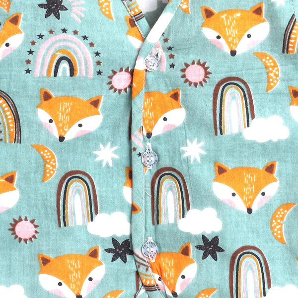 Polka Tots Soft Cotton Pack of 3 Half Sleeves Baby Jhablas