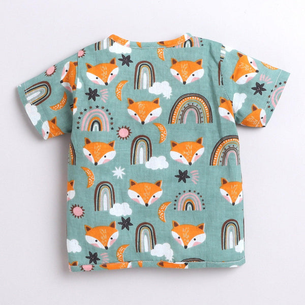 Polka Tots Soft Cotton Pack of 3 Half Sleeves Baby Jhablas