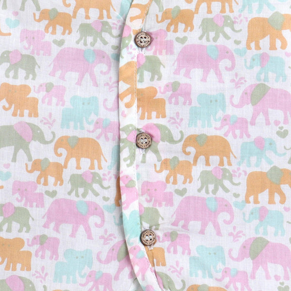 Polka Tots Soft Cotton Pack of 3 Half Sleeve Baby Jhablas