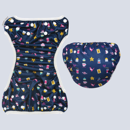 Reusable Swim Diaper/Swim Costume Mix Design