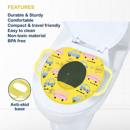 Polka Tots Hop Pop Potty Seat for 9+ Months (Yellow)