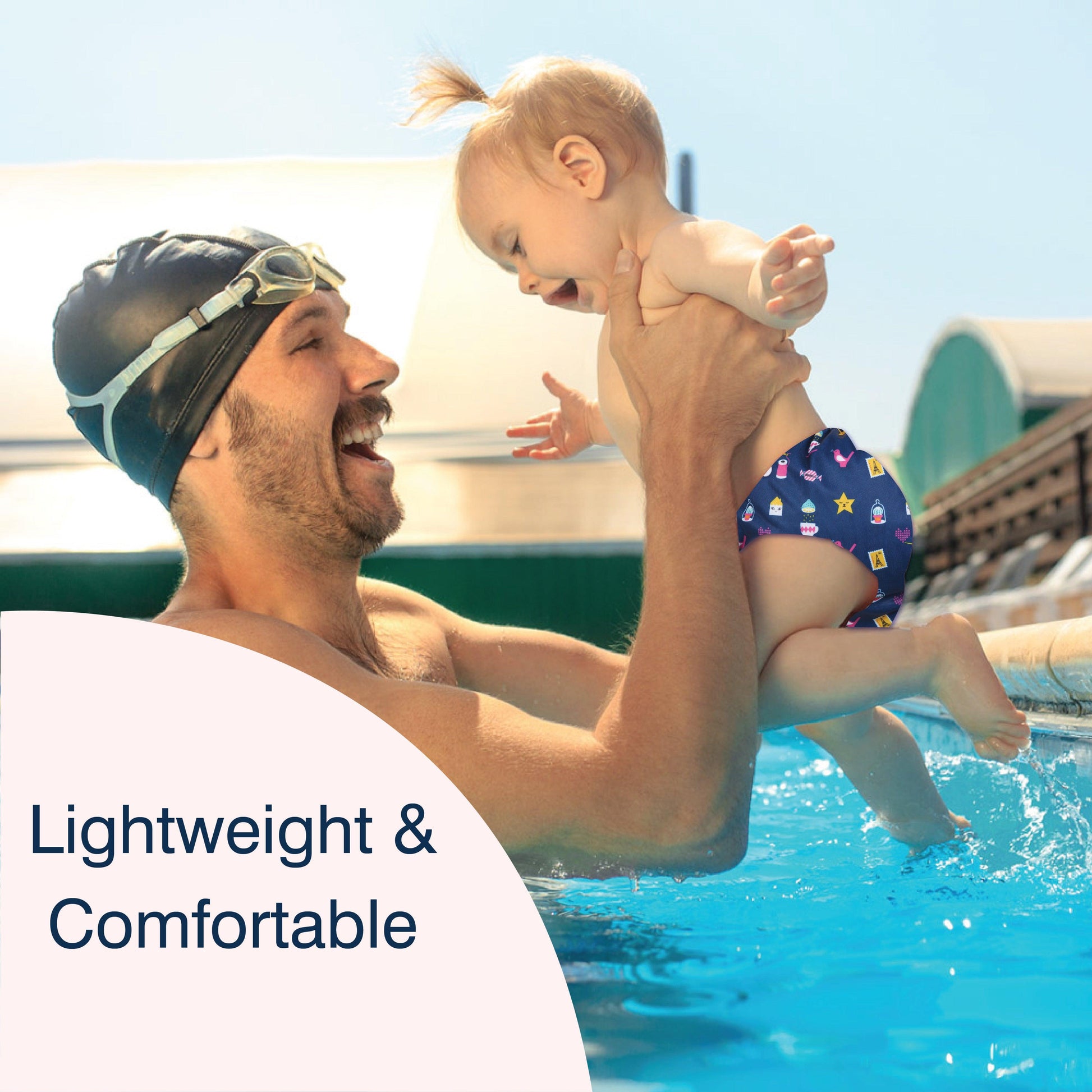 Reusable Swim Diaper/Swim Costume Mix Design