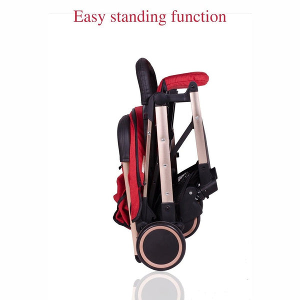 Light weight Travel Baby Trolley Stroller (Red)