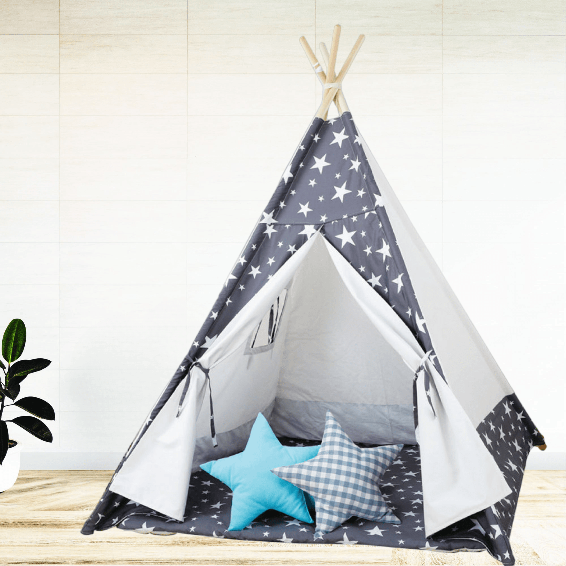 Grey sales kids teepee