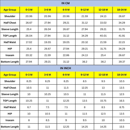 Polka Tots Soft Cotton Full-Sleeves Teddy Pocket Gingham Jhabla & Pant Set - Black