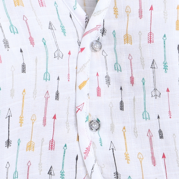 Polka Tots Soft Cotton Pack of 3 Half Sleeves Baby Jhablas
