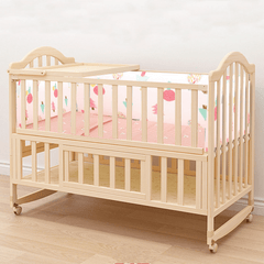 Polka Tots Flexicot Multipurpose Baby Bed - Fruits