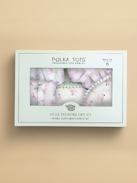 polka tots gift hamper set