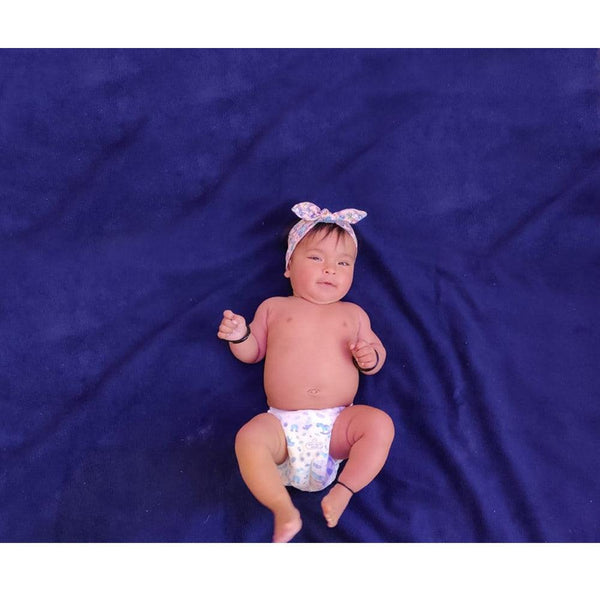 Baby Dry Sheet / Bed Protector XL Dark Blue (Size 140 x 200 CM)
