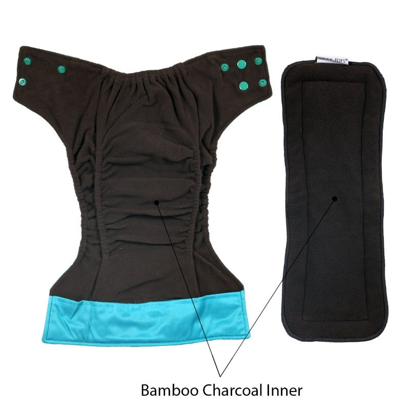 Bamboo Charcoal Cloth Diaper 