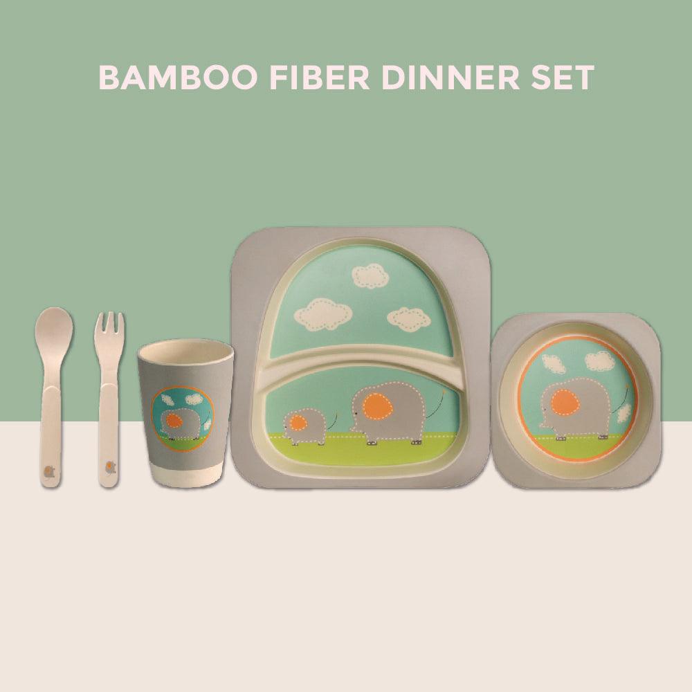 Baby dinner outlet set bamboo