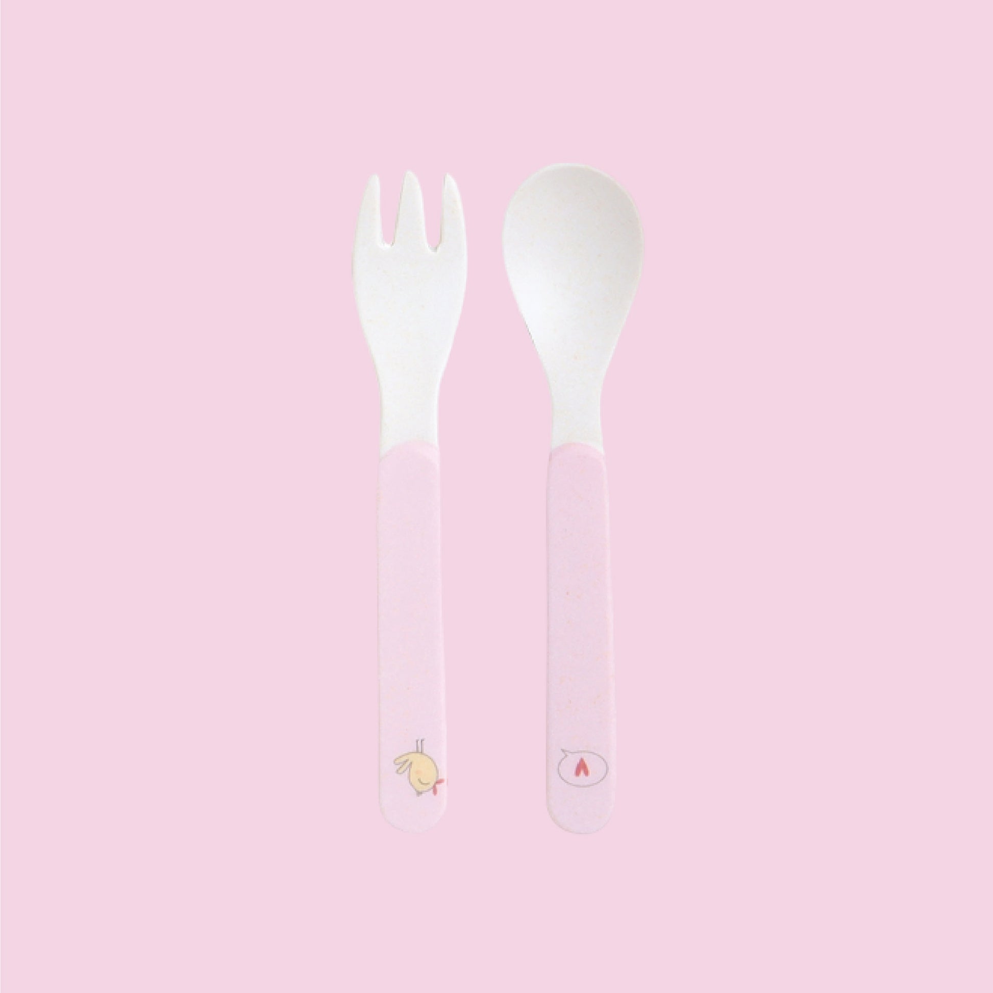 bamboo fork & spoon 