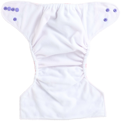 Baby cloth nappy with snap buttons 