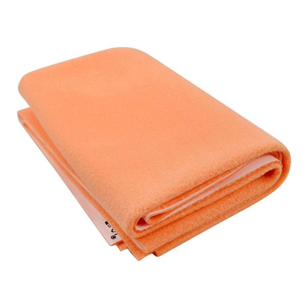 Baby Dry Sheet / Bed Protector Medium Peach (Size 70 x 100 CM)