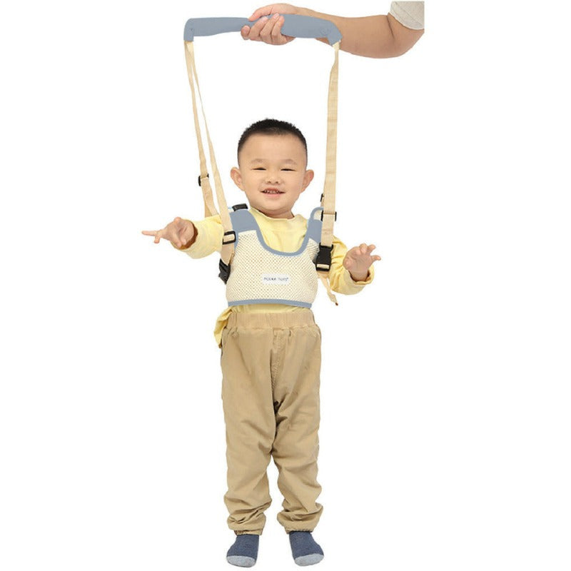 Baby Walking Harness Belt Polka Tots Grey 