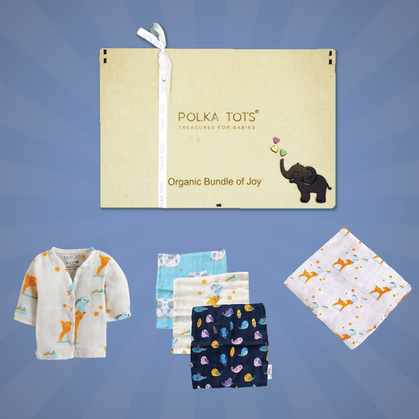 New Born Baby Premium Organic Wooden Gift Box  ( Deer )
