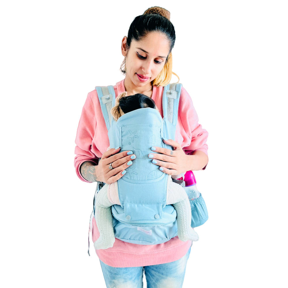 9 in 1 Hip Seat Baby Carrier / Kangaroo Bag with 6 Carry Positions for 3-36  Months (Green)