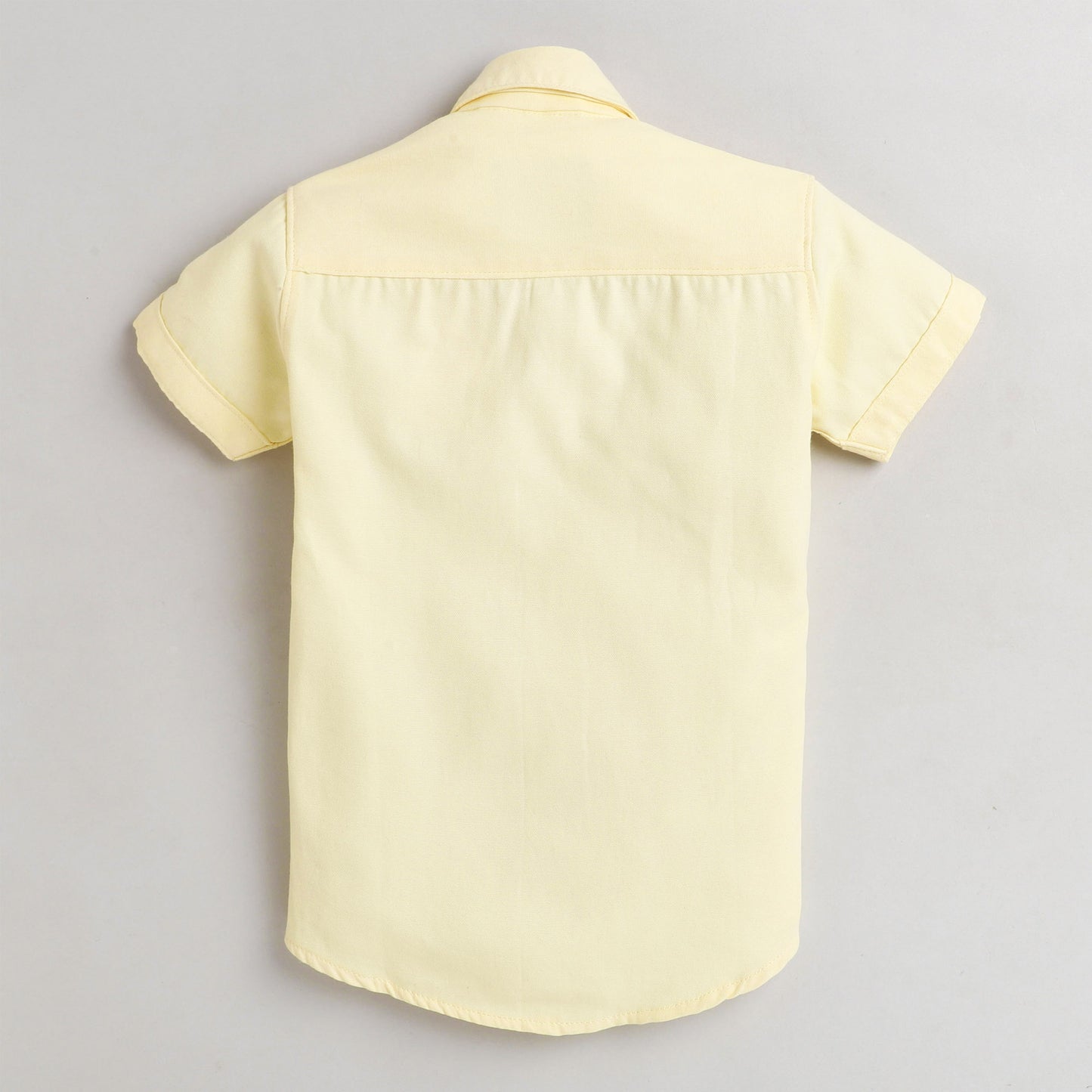 Polka Tots Half Sleeve Shirt with Giraffe Yellow