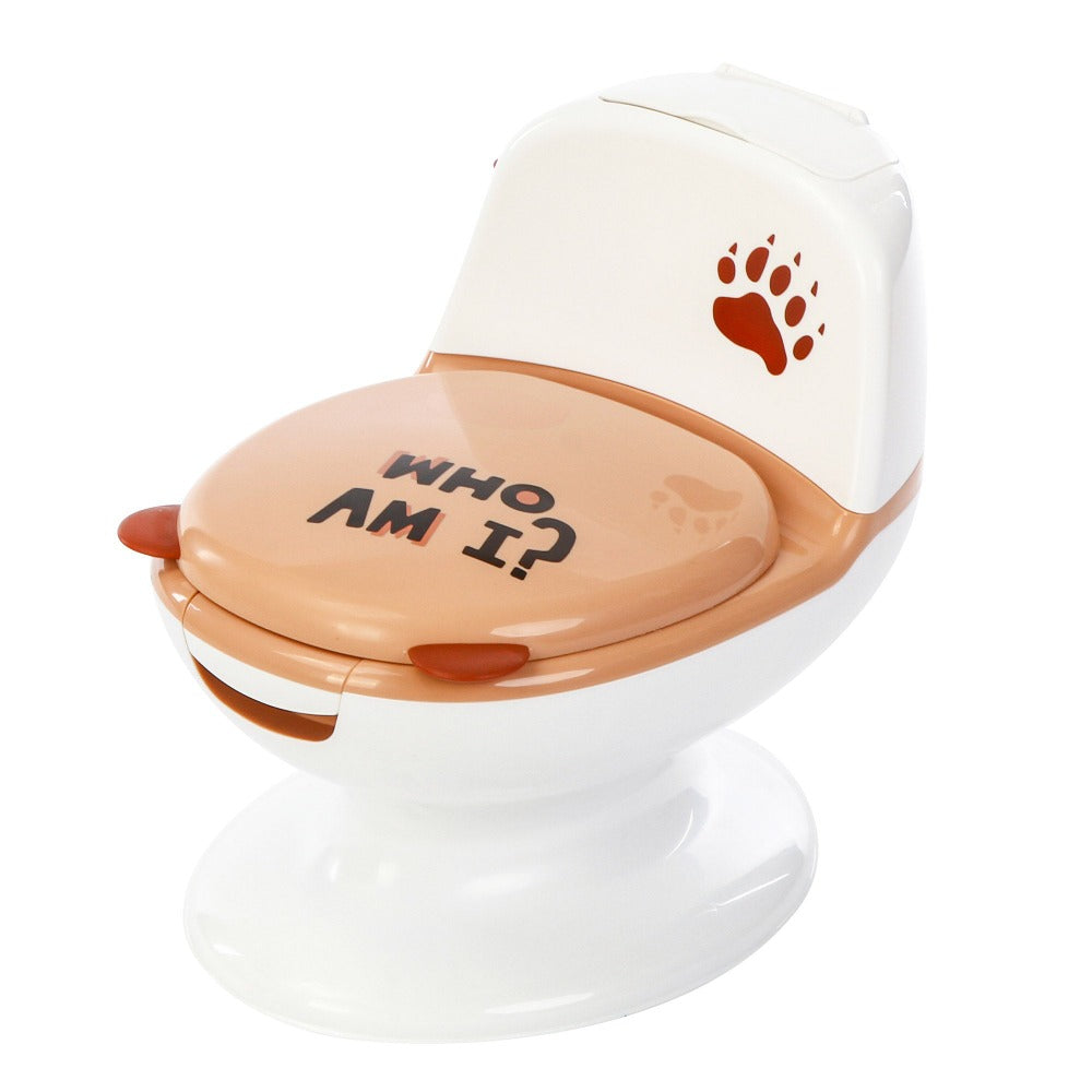 toddler potty training seat brown color