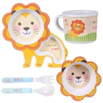 five pc. kids dinnerware