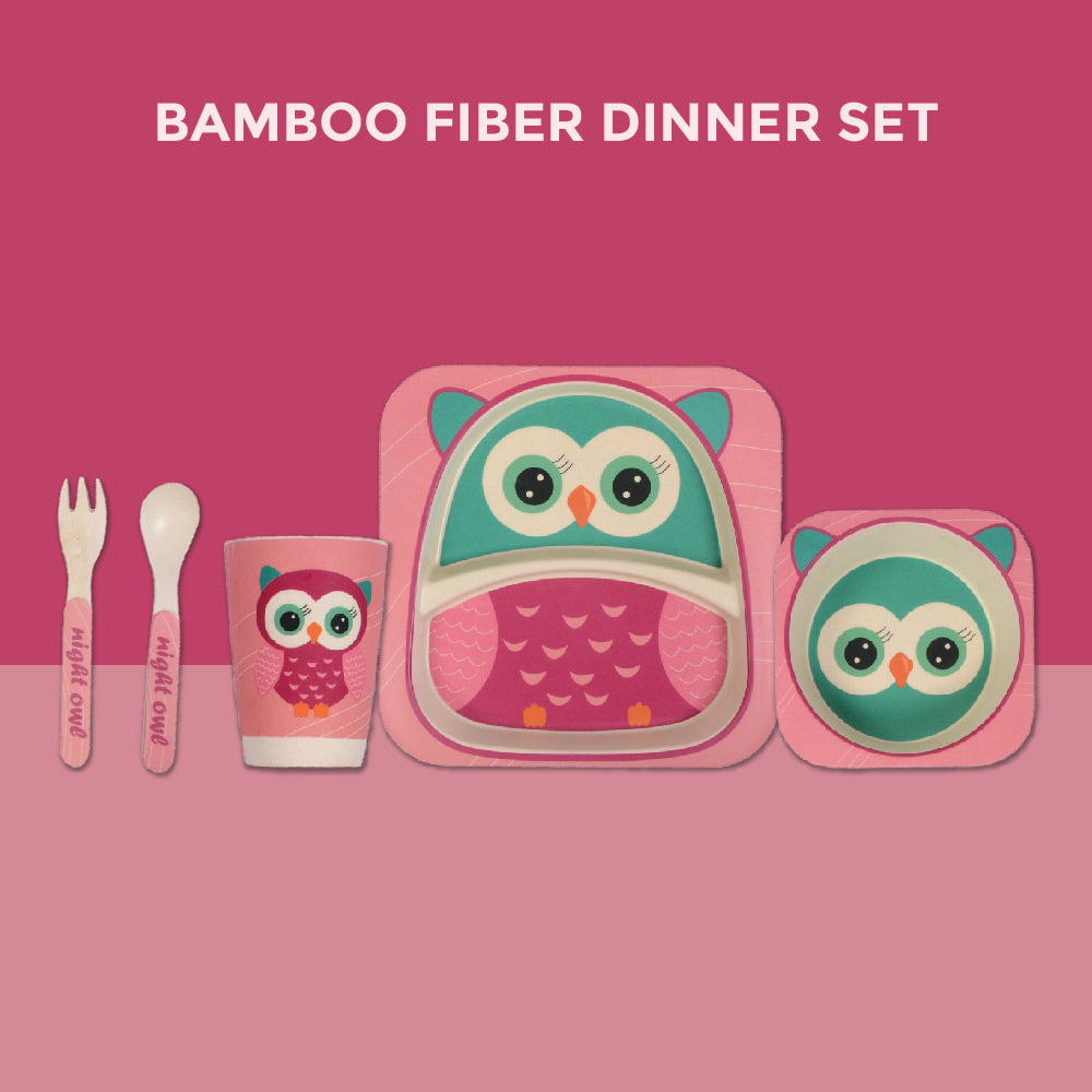bamboo fibre dinner set 