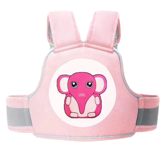Two wheeler baby carrier Pink Elephants 