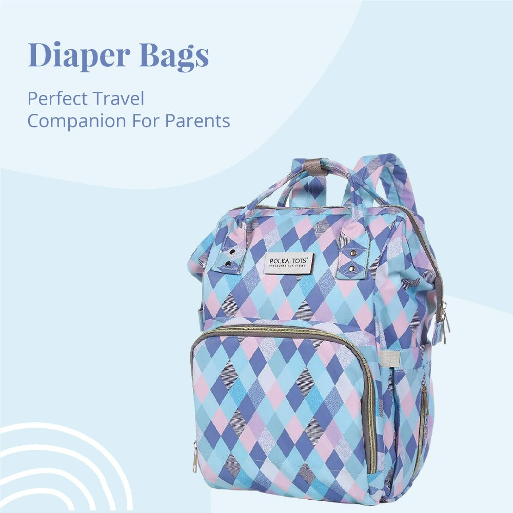 Diaper Bag 7 Pieces Set Nappy Tote Bag Large Capacity Insulated Unisex  Multifuncation Waterproof Includes Changing Pad Stroller Straps Stripe -  China Baby Diaper Bag Backpack and Multi-Function Diaper Bag price |