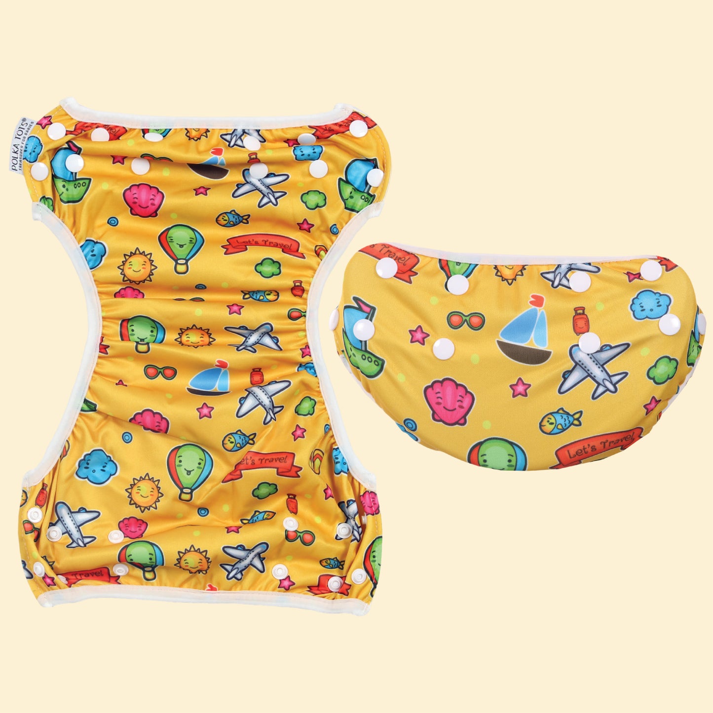 Reusable Swim Diaper/Swim Costume Travel Design