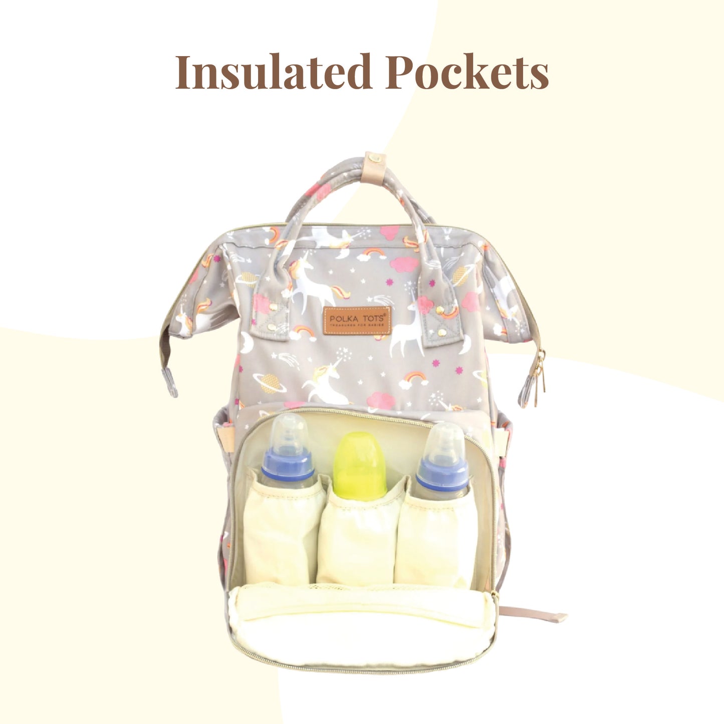 Backpack with Insulated Pockets  