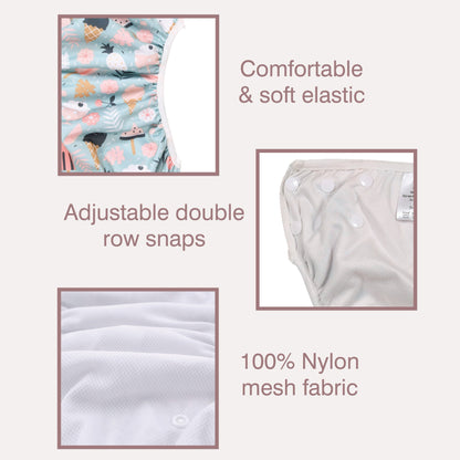 Reusable Swim Diaper/Swim Costume Candy Design