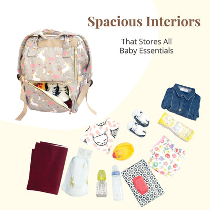 Spacious Pockets Diaper Bags 