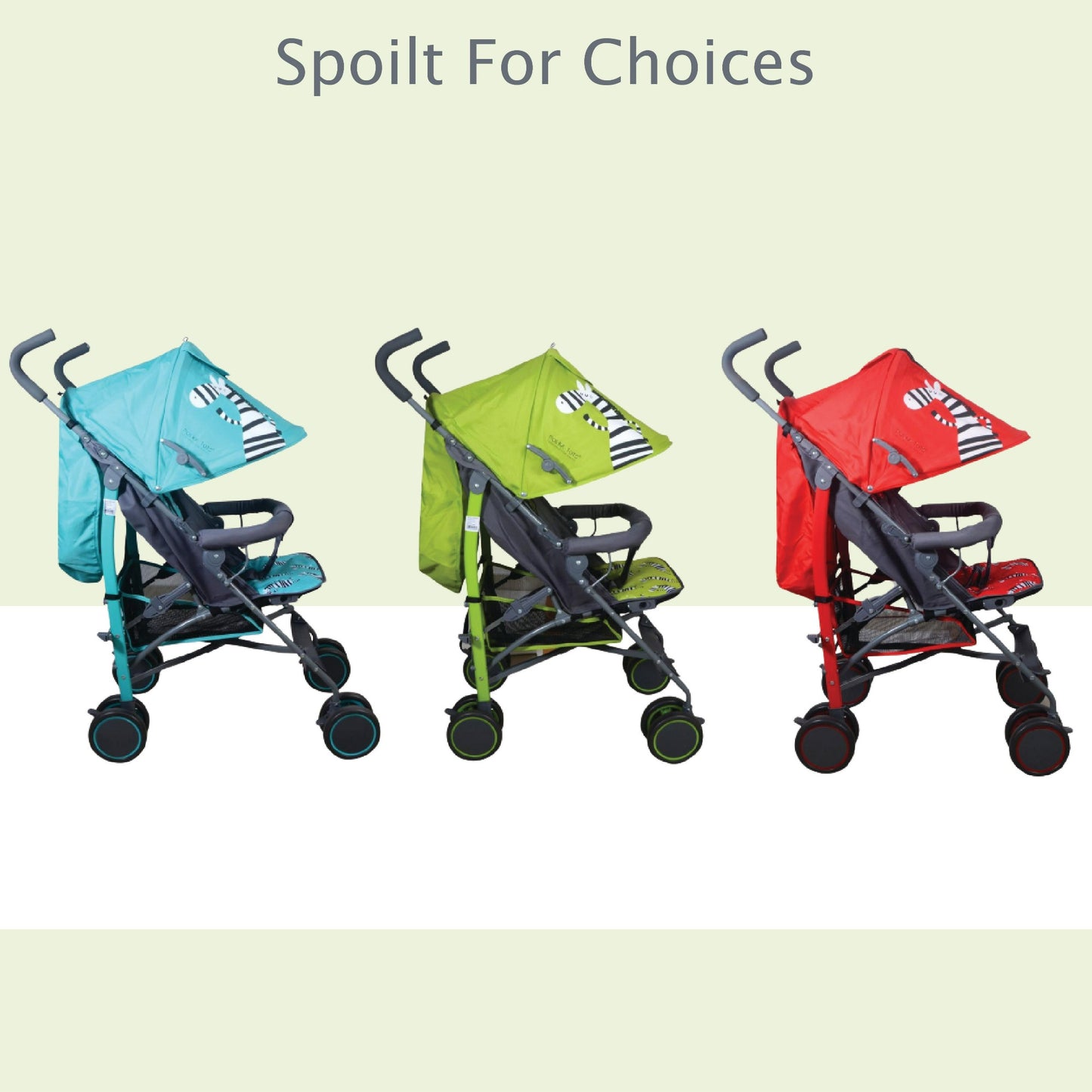 Available Colors of  Umbrella Strollers