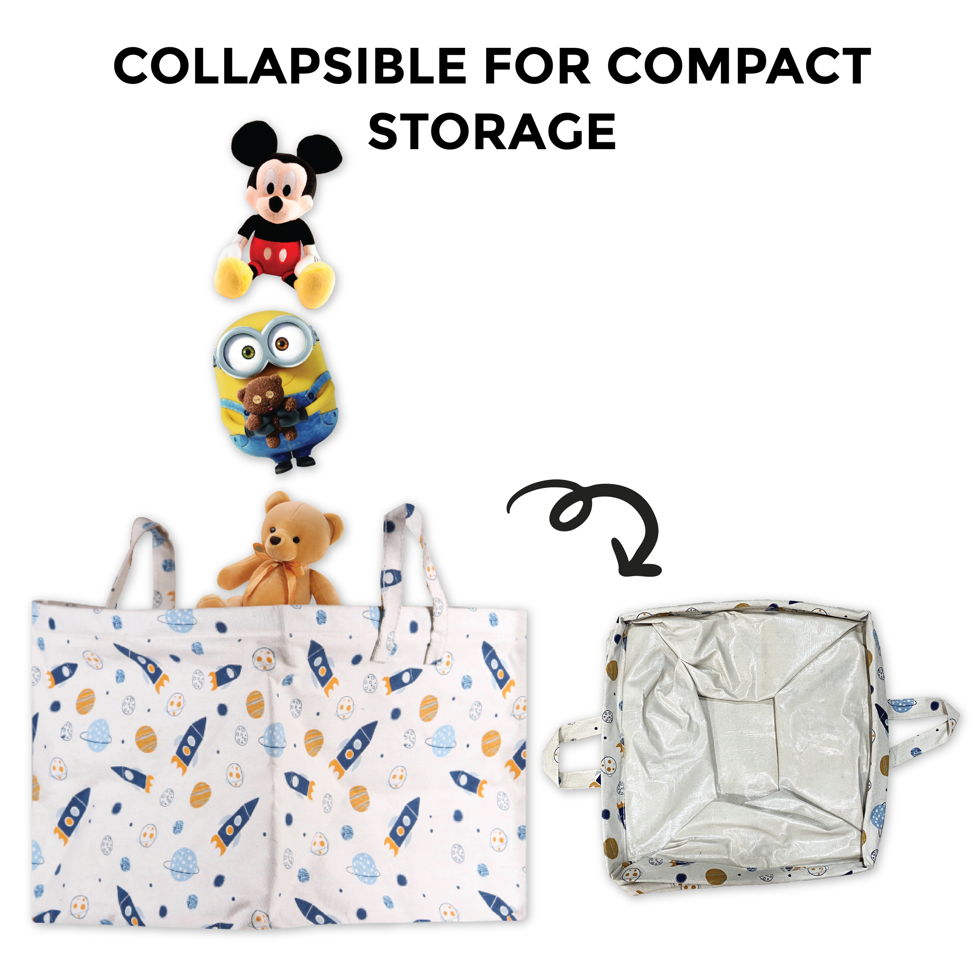 COAWG Large Play Mat and Toy Storage Organizer Baskets, Outdoor Toy Quick  SlideAway Toy Storage Basket and Play Mat-Storage Bag Collapsible Canvas  Basket for Storage Bin for Kids Room-Toy Organizer, : Amazon.in: