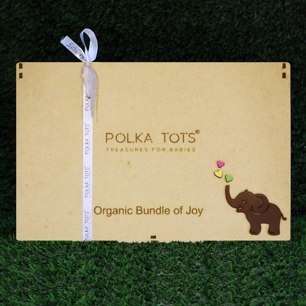 New Born Baby Premium Organic Wooden Gift Box  (Any Mix Designs/Colour/Prints )