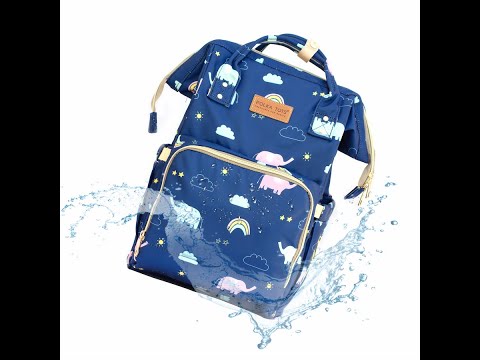 Mom's Pride® Printed Fashionable Backpack Style Diaper Bag for Mothers and  Baby for Travelling (Unicorn-Blue) - Mom's Pride