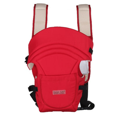 hands-free baby carrier red 