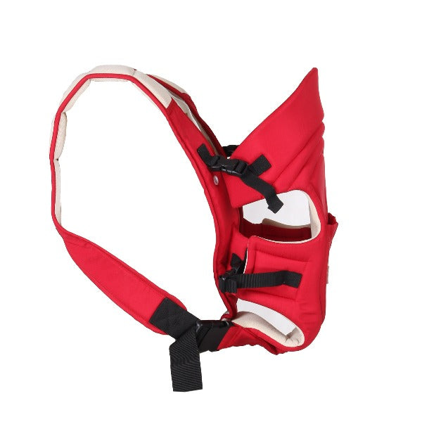 Red Baby carrier of polka tots 